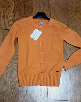 Cardigan Naf Naf arancione melange - Taglia S