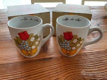 Coppia Mug Thun Country linea "Tulipano"