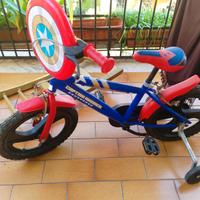 Bicicletta bambino Capitan America