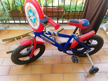 Bicicletta bambino Capitan America