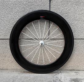 Ruota Ant. da Chrono in Carbonio 90 mm Rim Brake