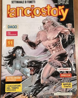 Fumetto Lanciostory rivista settimanale fumetti