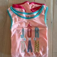 Tutina corta air jordan rosa salmone.