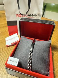 Bracciale in acciaio nuovo maschile