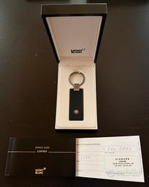 Portachiavi Montblanc in pelle e metallo
