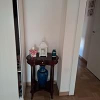 tavolino piuma di mogano 