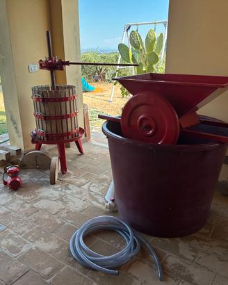 Kit completo Polsinelli per vinificazione – Torchi