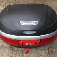 Bauletto maxia givi 52 litri, con piastra monokey,