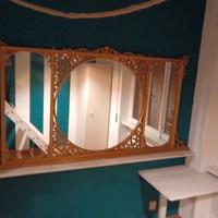 specchio in oro