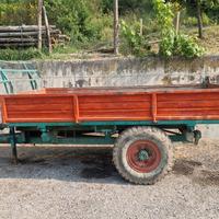 RIMORCHIO TRAZIONATO ZACCARIA ZAM45 PER TRATTORE