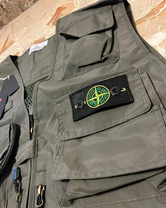 Stone Island Green Tactical Vest