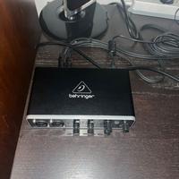 Behringer UMC 204 HD scheda audio NUOVA