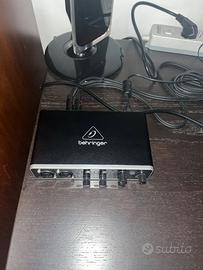 Behringer UMC 204 HD scheda audio NUOVA