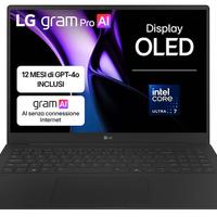 Notebook gram Pro 16" OLED,
Windows11 Home, Ultra