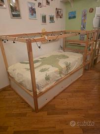 letto ikea KURA reversibile 