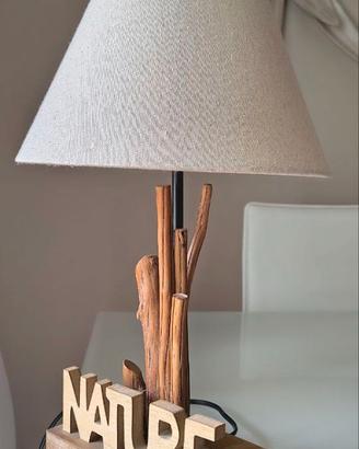 Lampada da tavolo Nature con lampadina