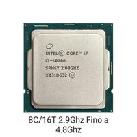 i7 10700 2.9-4.8Ghz 8C/16T FCLGA1200 16Mb Cache