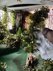 Foresta finta base polistirolo