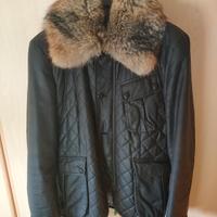 giacca imbottita Belstaff collo pelliccia  tg 48 