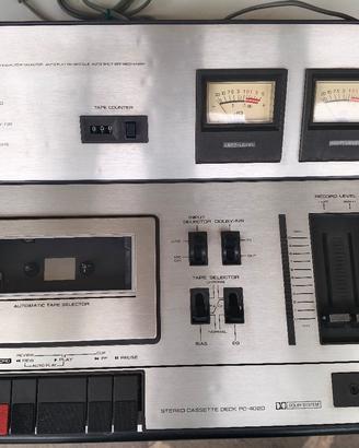 Toshiba deck  PC-4020 made in Japan 1977