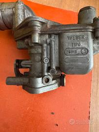 Carburatore weber 28 IMB fiat 500  r e 126