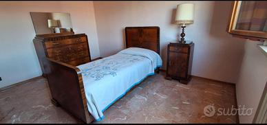 CAMERA DA LETTO  ART DÉCO IN RADICA – ANNI 40'-50'