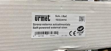 Sirena esterna autoalimentata