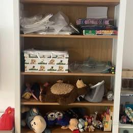 Hemnes libreria bianco/marrone chiaro 90x197 cm