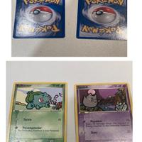 SET 14 carte collezionabili POKEMON VINTAGE
