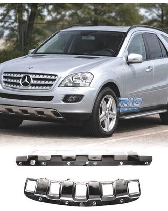 SPOILER ANTERIORE E POSTERIORE MERCEDES ML W164 05