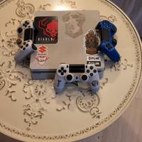 ps4 slim 4 con 3 joistick