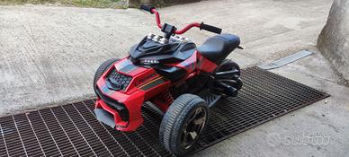 Quad Elettrico per Bambini Atv 3.0 rosso