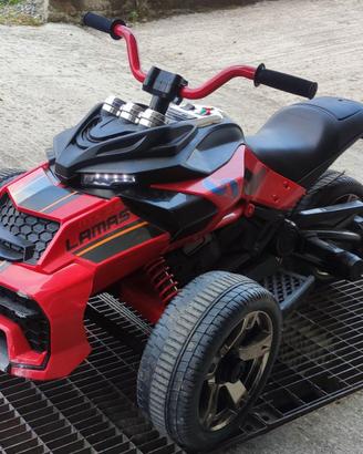 Quad Elettrico per Bambini Atv 3.0 rosso