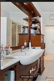 Mobile da bagno in arte povera