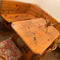 tavolo sedie panche taverna