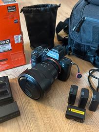 Sony A7II + Zeiss 24-70 F4 + accessori