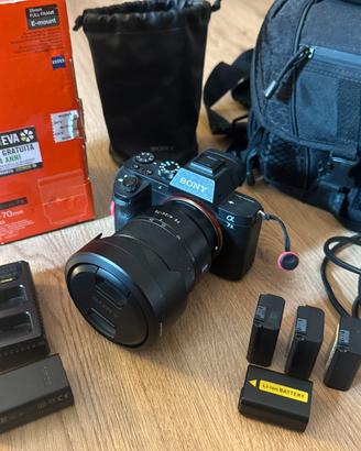 Sony A7II + Zeiss 24-70 F4 + accessori