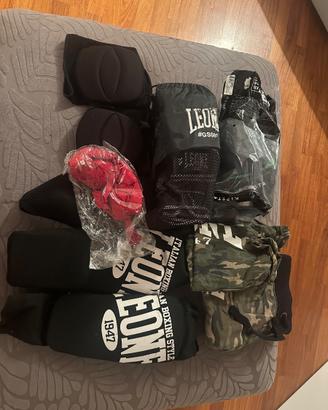 Kit completo leone x sport da combattimento