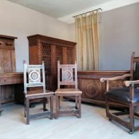 mobili intagliati per ufficio anni 60