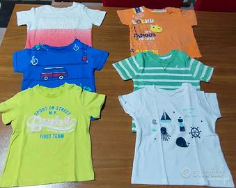 Lotto estivo bambino 9/12 mesi € 10