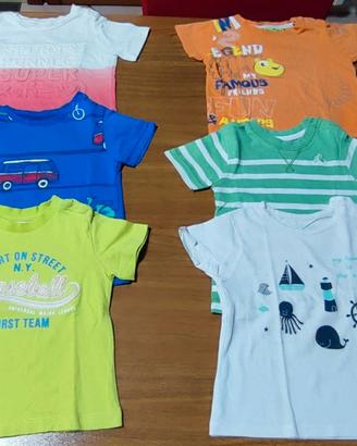Lotto estivo bambino 9/12 mesi € 10