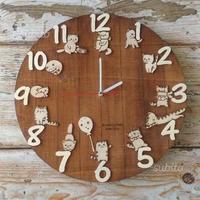 Orologi personalizzati in legno e plexiglass