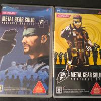 METAL GEAR SOLID PORTABLE OPS e ops PLUS Jap PSP
