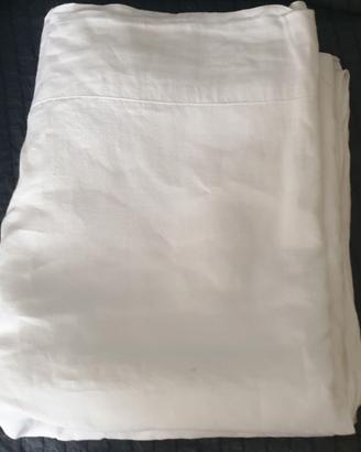 Lenzuolo Sopra Matrimoniale 120% lino casa - Puro 