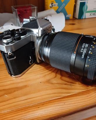 NIKON FE,EM+WINDER ZOOM35-135,PENTAX SUPER A+ZOOM