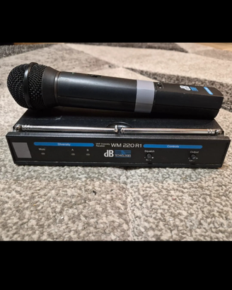 Radio microfoni Db. + Microfoni shure behringer