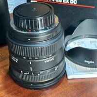 Sigma 10 20mm f/45.6 EX DC per Pentax K mount