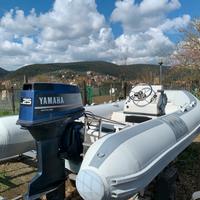 Gommone + motore Yamaha top700 + carrello