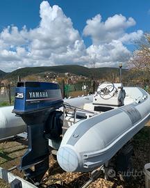 Gommone + motore Yamaha top700 + carrello