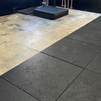 Mattonelle gomma fitness antitrauma antiurti